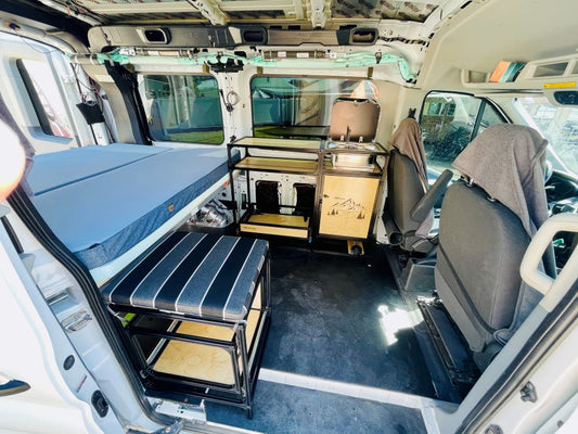 ford transit 130 passenger camper van conversion