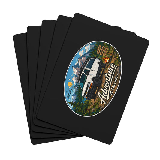 Chevy Express Merchandise Adventure is Calling Poker Playing Cards