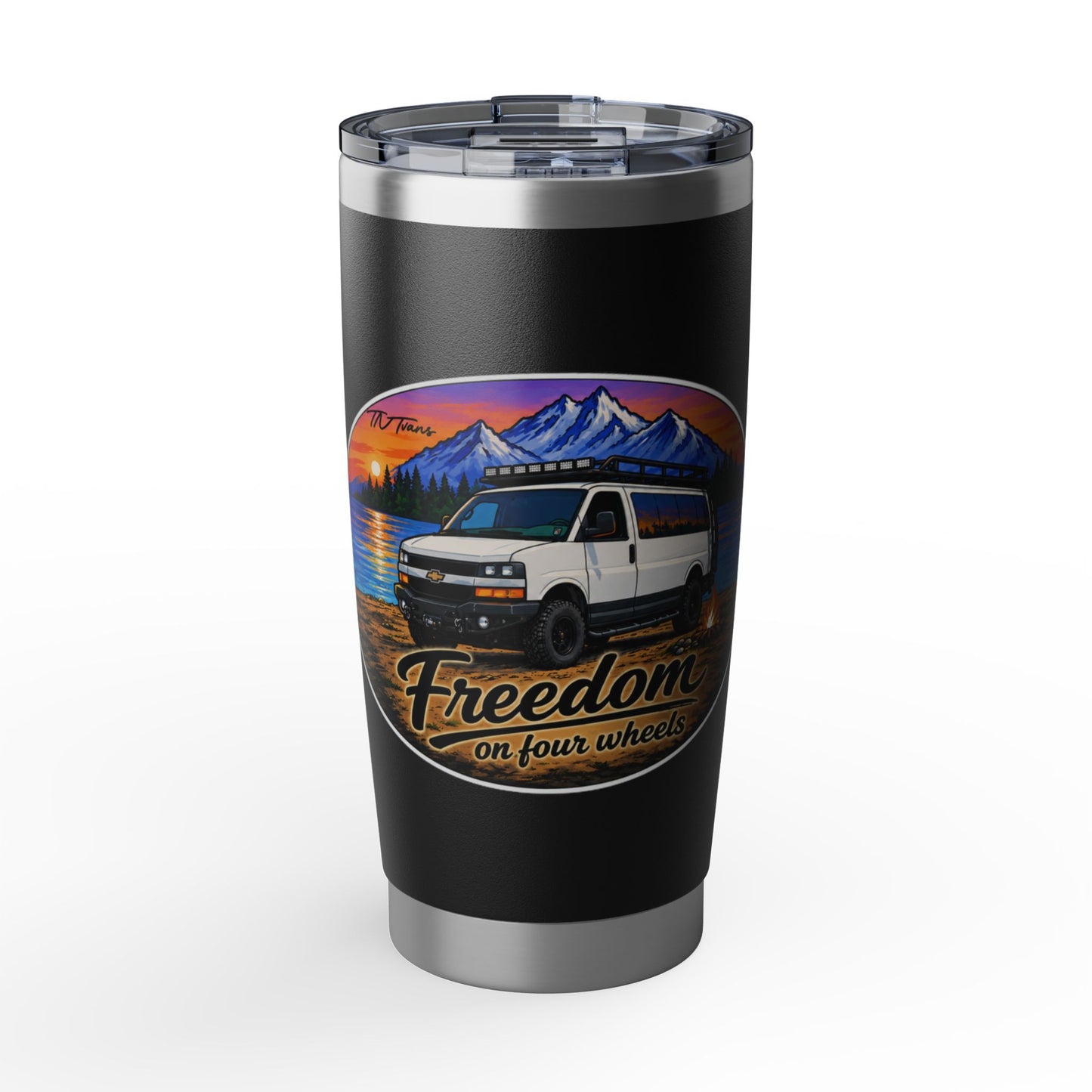 Chevy Express Merchandise Freedom on Four Wheels Vagabond 20oz Tumbler