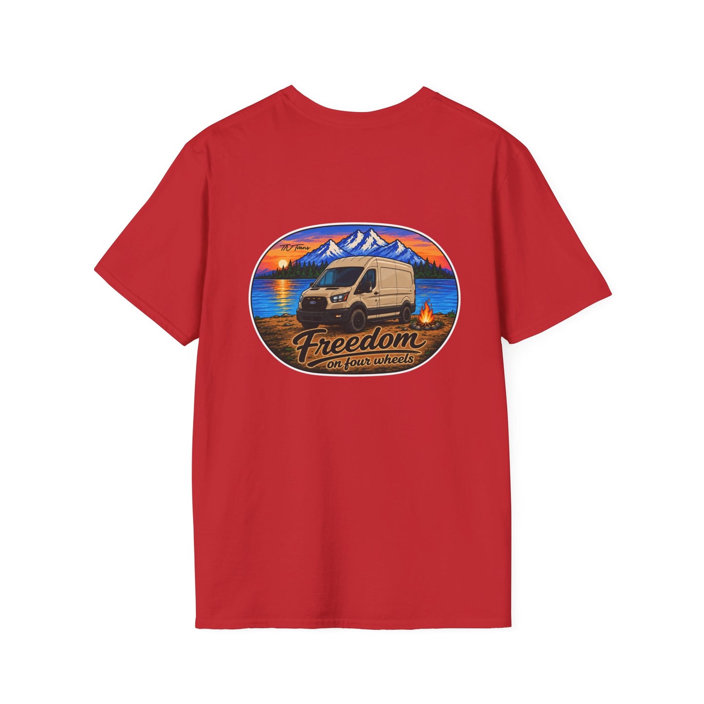 Ford Transit T-Shirt Freedom on Four Wheels