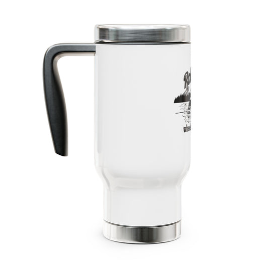 Ram ProMaster Merchandise Stainless Steel Travel Mug with Handle, 14oz