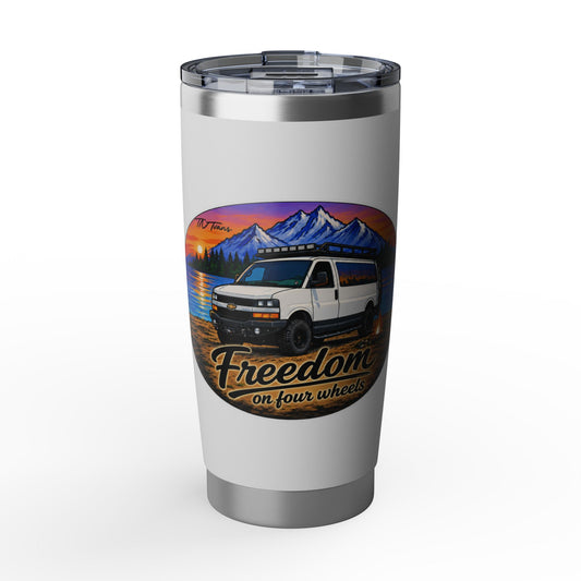 Chevy Express Merchandise Freedom on Four Wheels Vagabond 20oz Tumbler