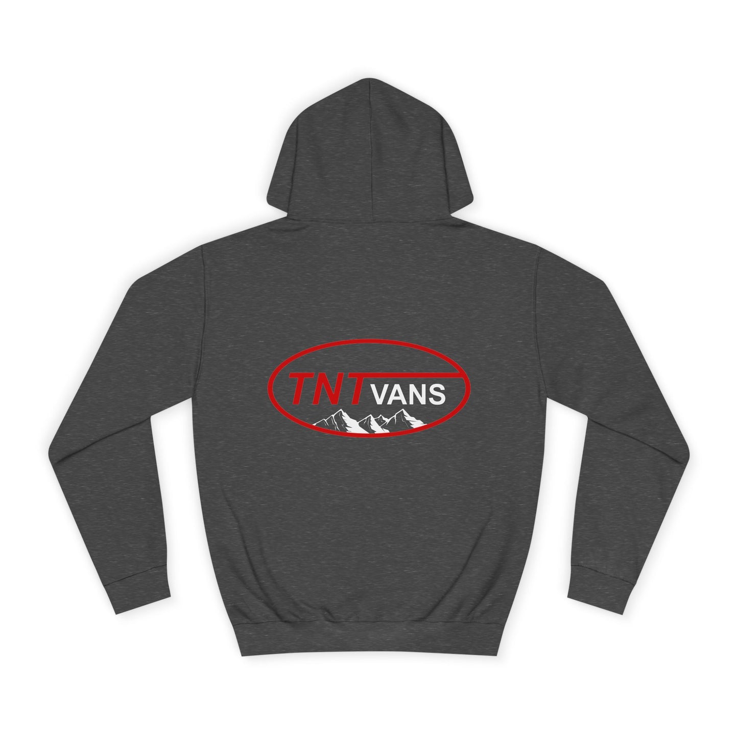 Unisex College Hoodie with Retro TNTVANS Logo, Casual Wear, College Life Hoodie, Perfect for Students, Gift for Graduates & Friends