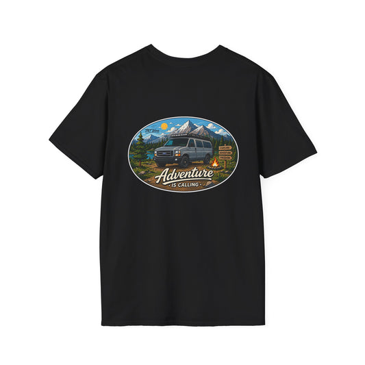 Ford Econoline Merchandise Adventure is Calling Unisex Softstyle T-Shirt