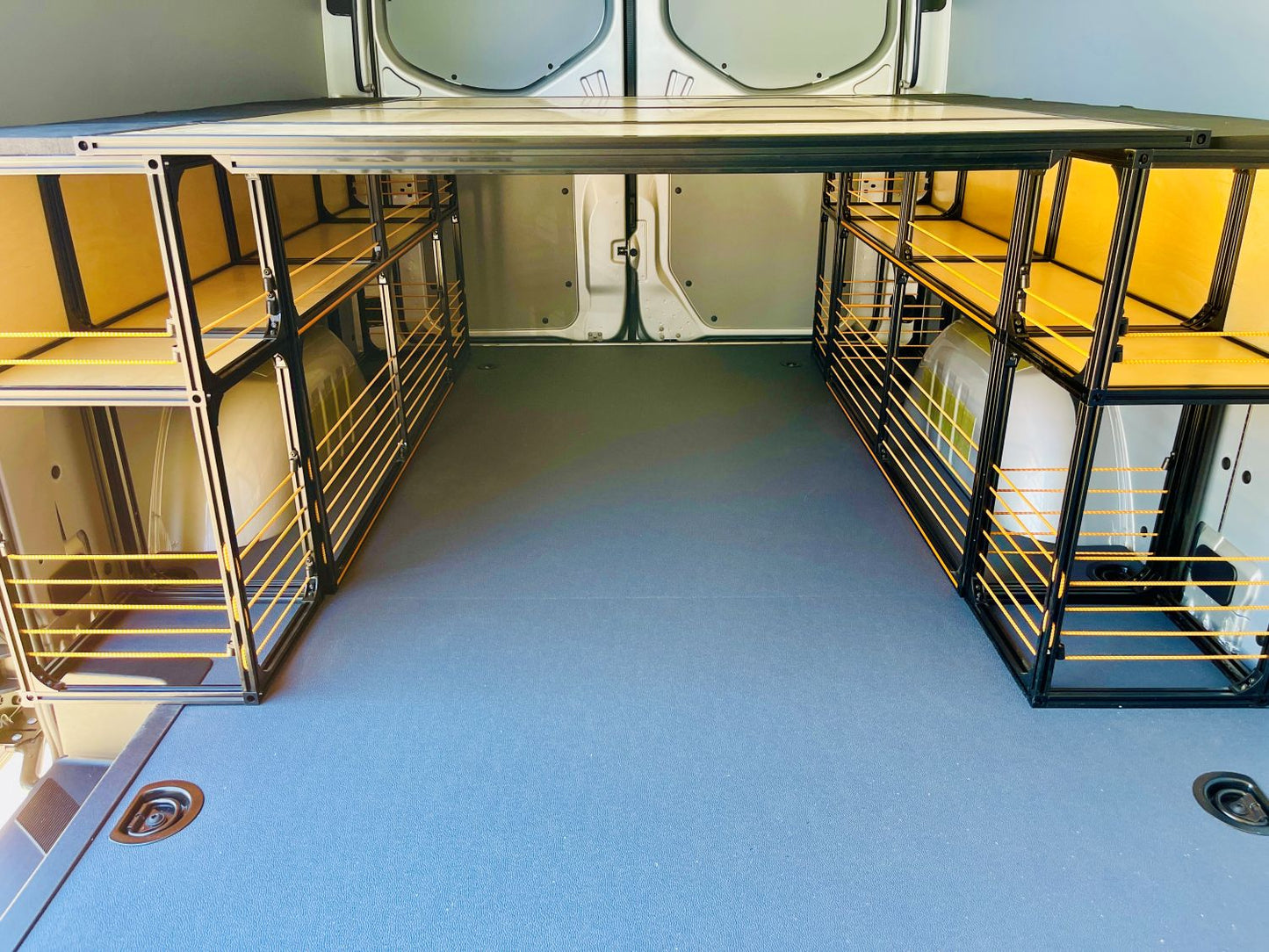 mercedes sprinter bed diy campervan kit