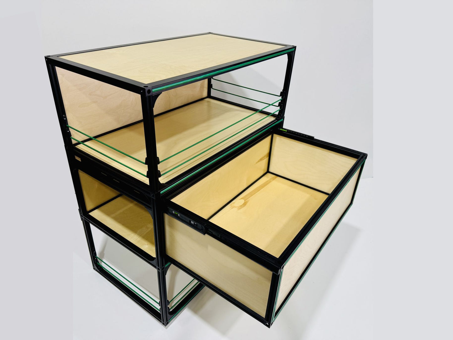 Campervan Storage Shelving 32 | Optional Drawers | Campervan Conversion
