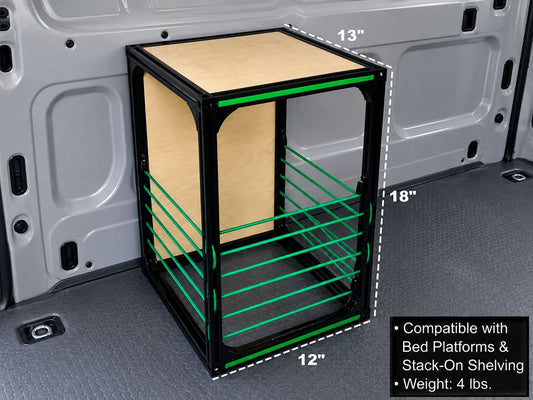 small storage seat for camper van diy conversions