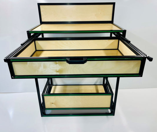 Small Extra Drawer for TNTvans Ice Chest Slide | Campervan DIY Conversion