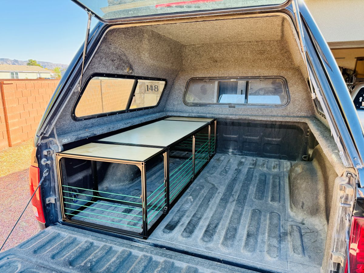 ford f-150 truck bed camper bed platform