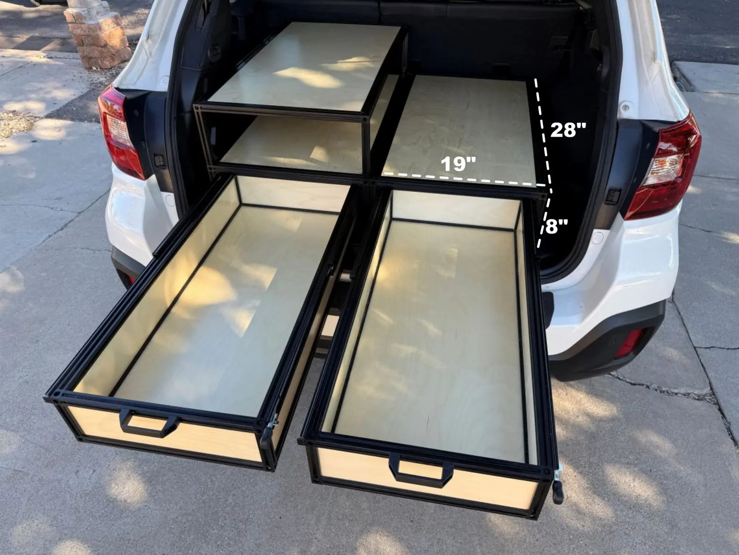 Subaru Forester Rear Cargo Storage Drawer DIY Kit