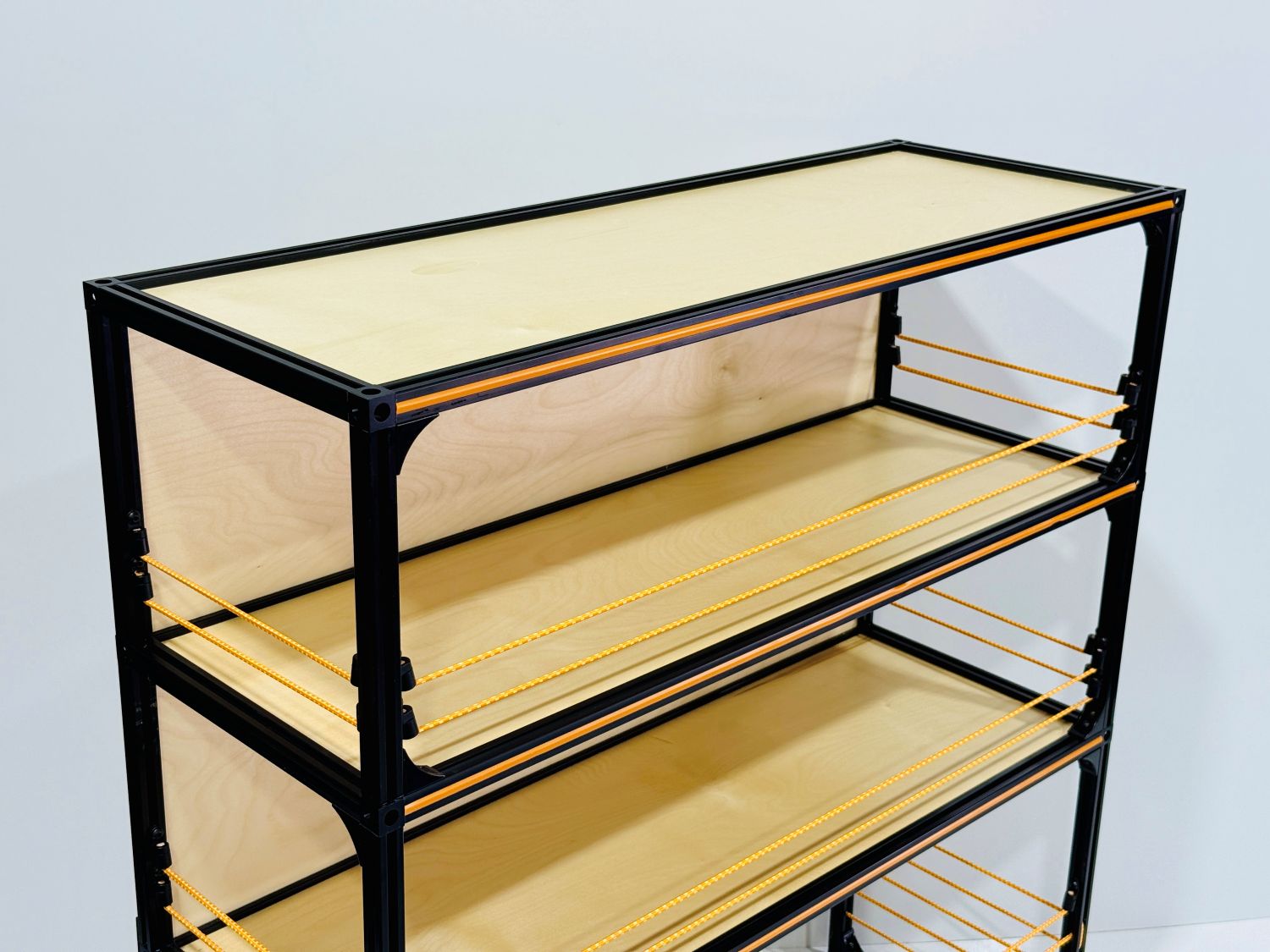 van shelving storage for camping ford transit