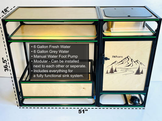 van kitchen for camper van diy conversions
