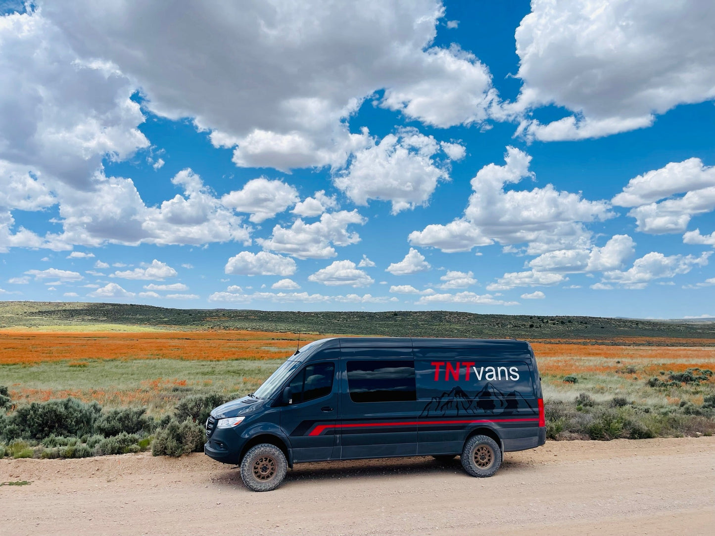 Camper Conversion Van Road To Grand Canyon