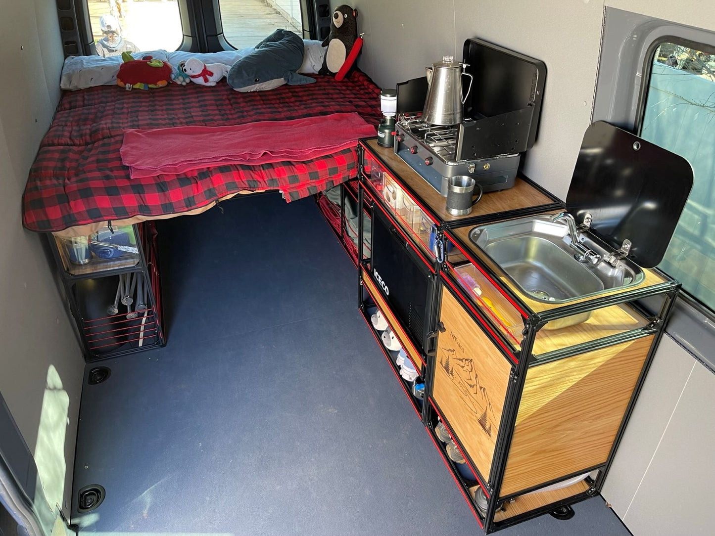 Ford E-Series / Econoline Ext. Camper Van Conversion Kit TNTvans.