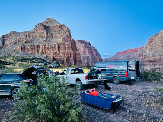 Discovering Whitmore Canyon: TNTvans Sprinter Camper Van 170 4x4 Goes to the Grand Canyon