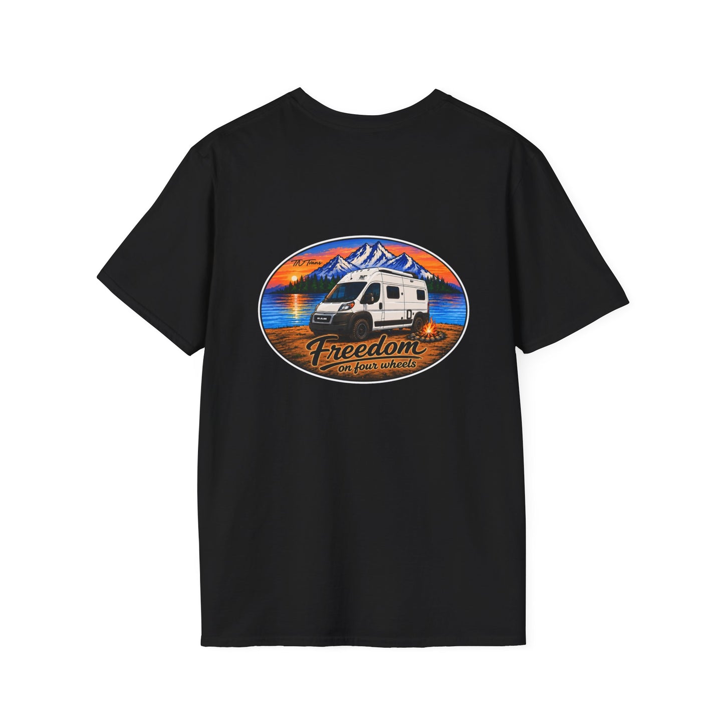 Ram ProMaster T-Shirt Freedom on Four Wheels