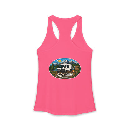 Ram ProMaster Merchandise Adventure is Calling Women's Ideal Racerback Tank