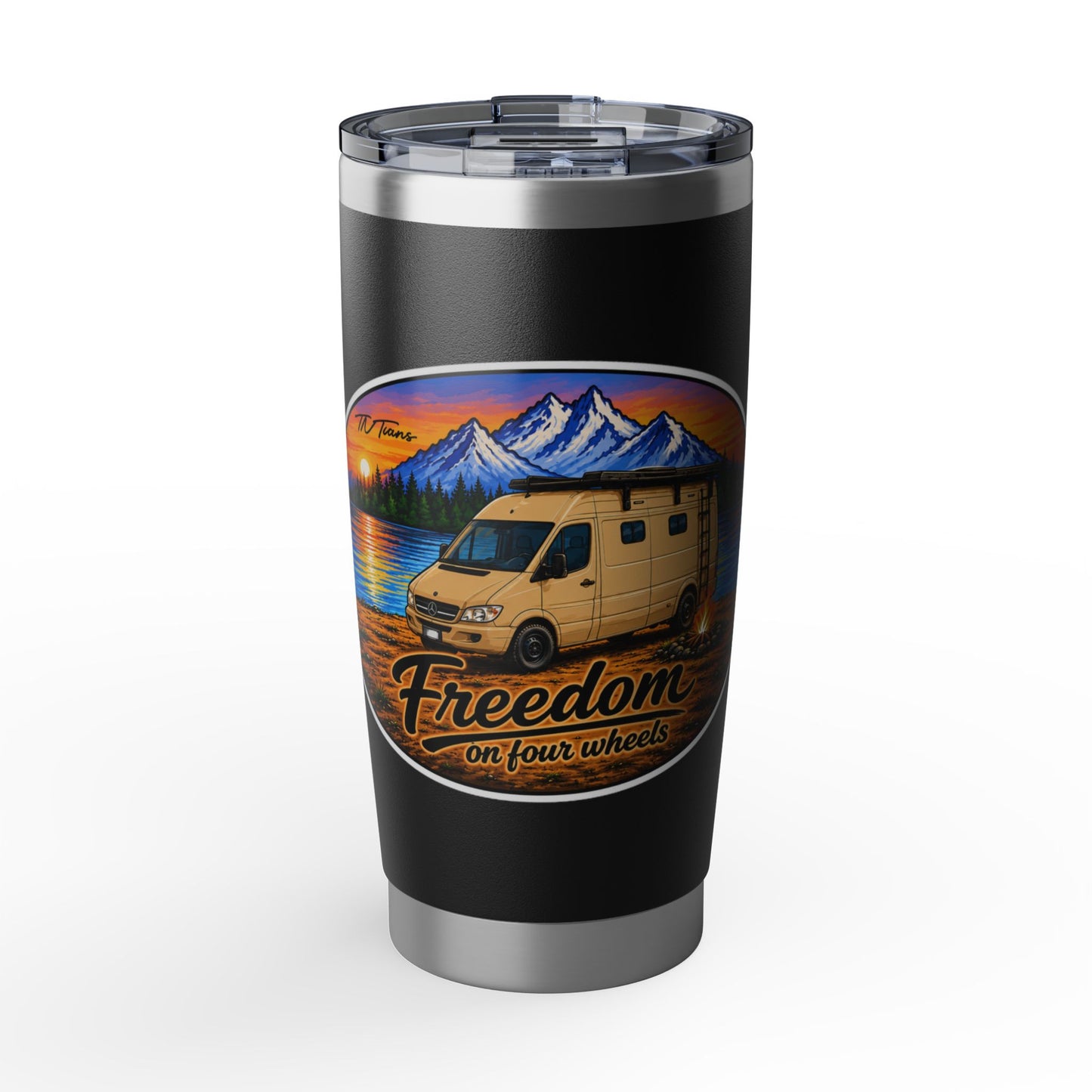 Sprinter T1N Merchandise Freedom on Four Wheels Vagabond 20oz Tumbler