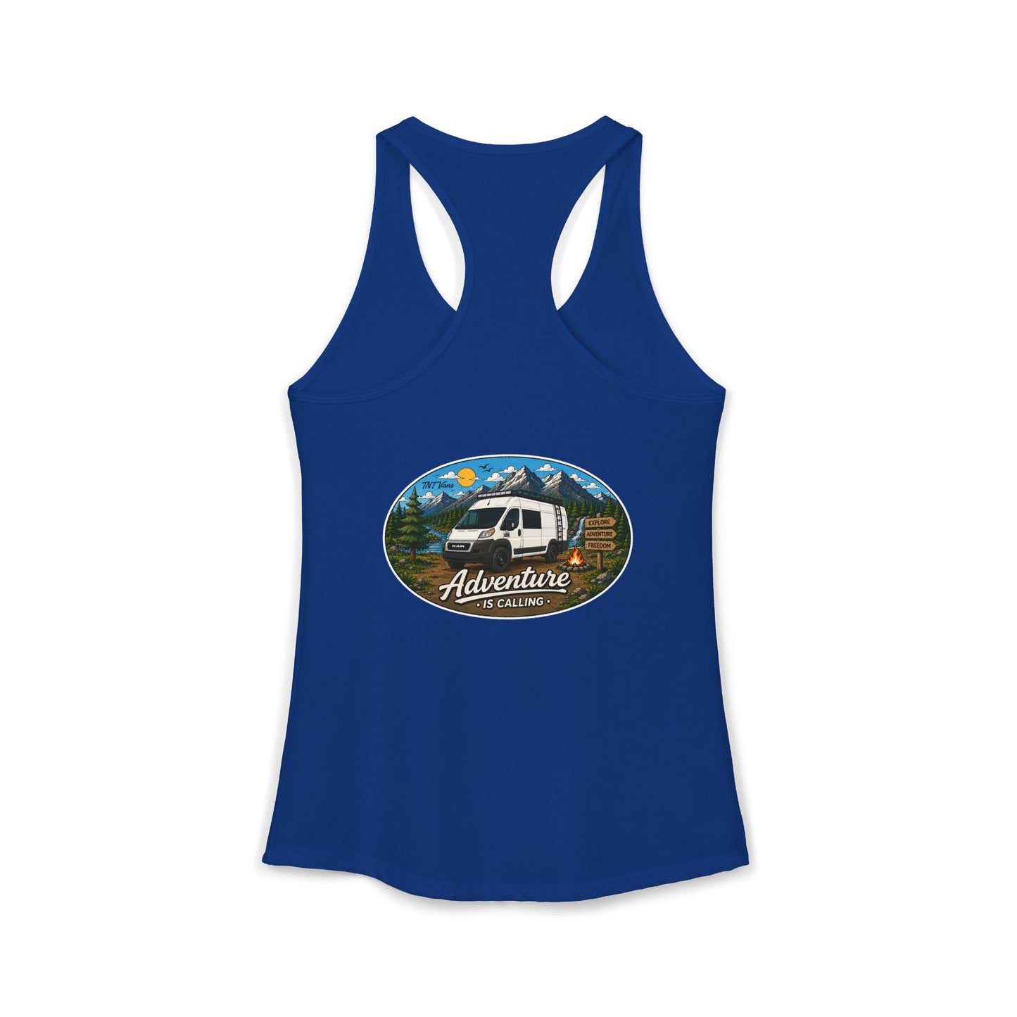 Ram ProMaster Merchandise Adventure is Calling Women's Ideal Racerback Tank