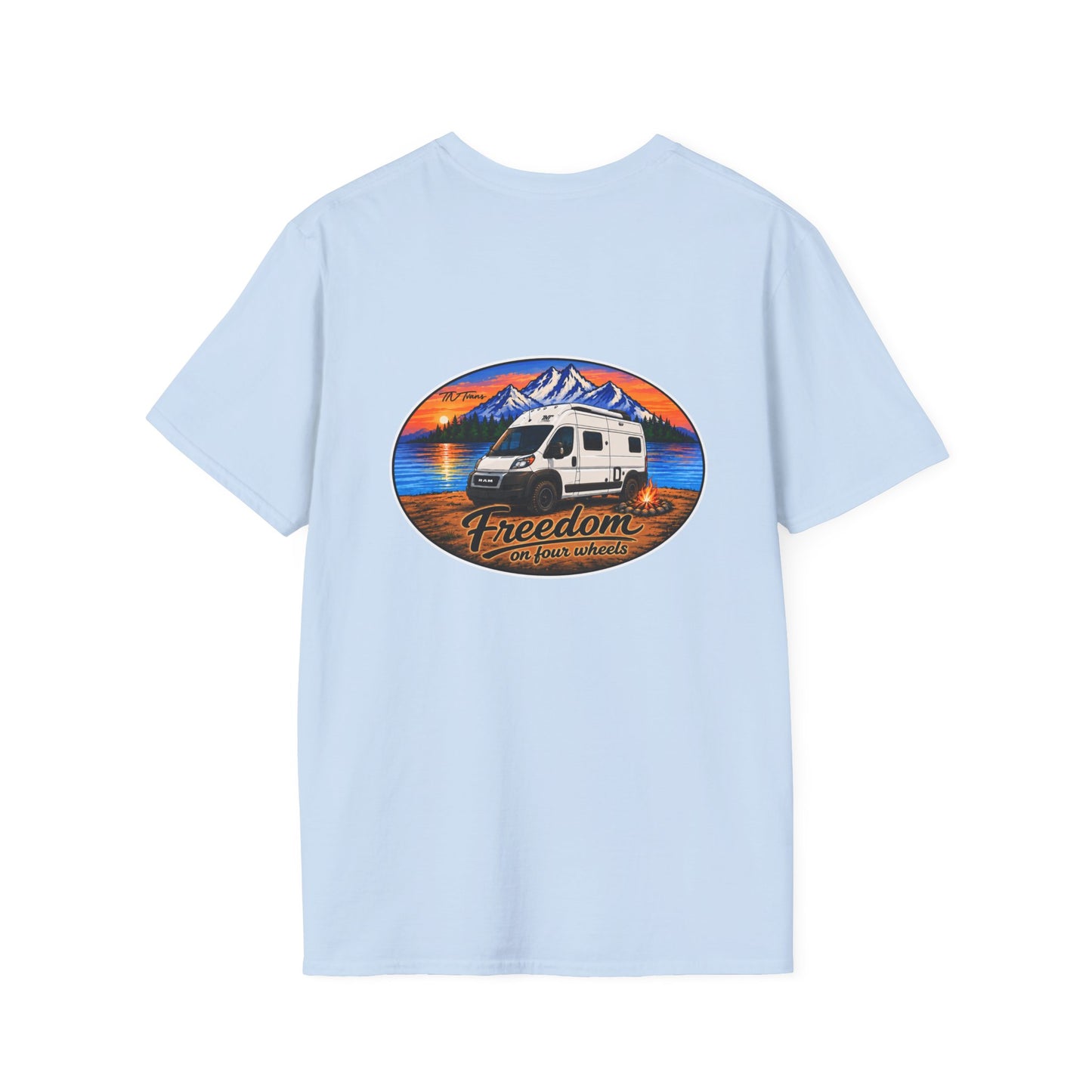 Ram ProMaster T-Shirt Freedom on Four Wheels