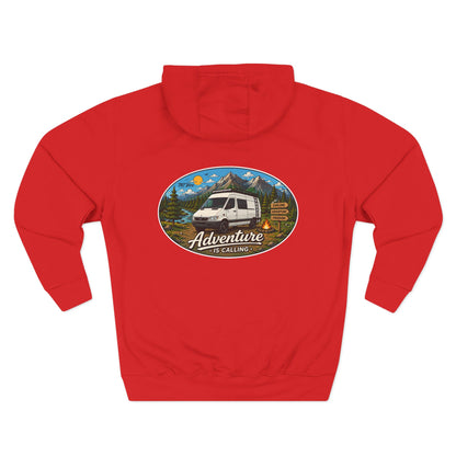Sprinter T1N Merchandise Adventure is Calling Three-Panel Fleece Hoodie