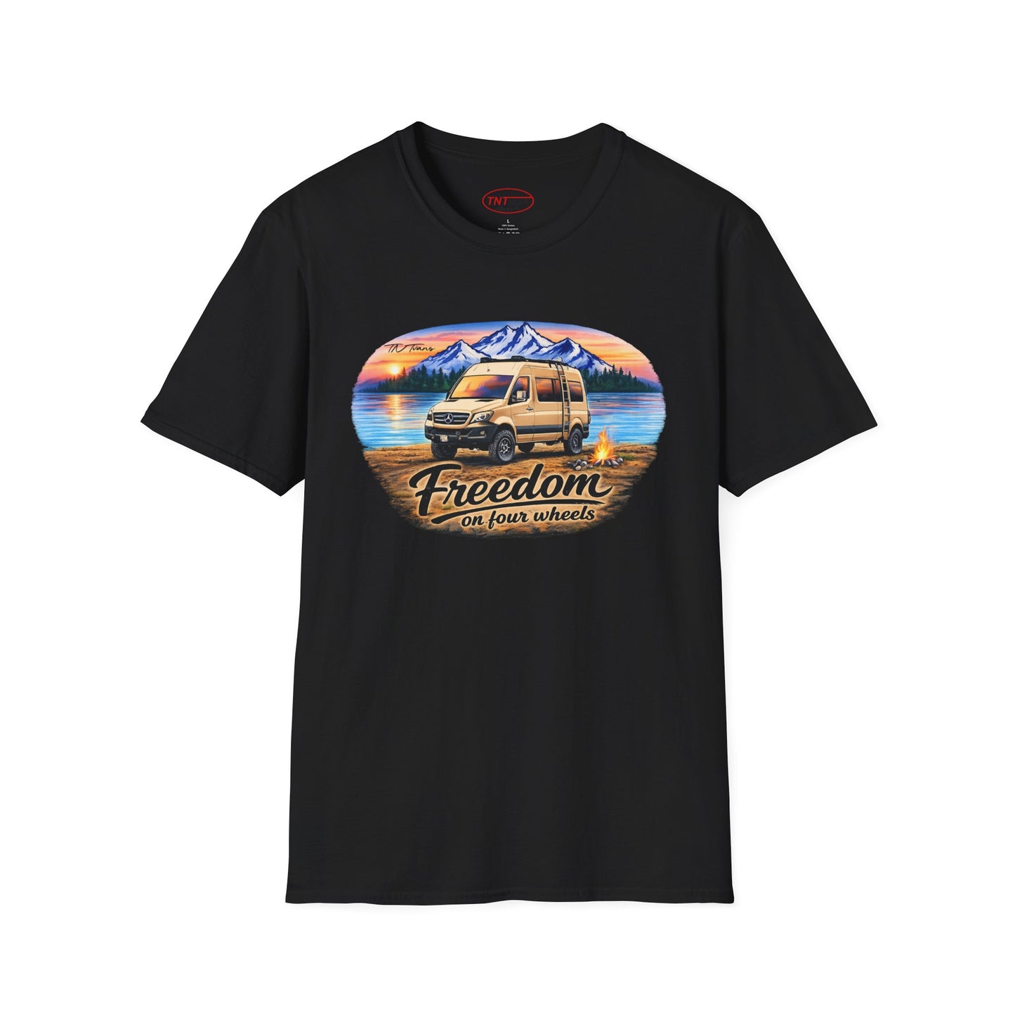 Mercedes Sprinter Van T-Shirt Freedom on Four Wheels