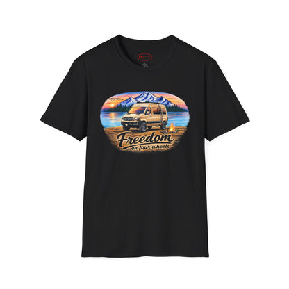 Mercedes Sprinter Van T-Shirt Freedom on Four Wheels