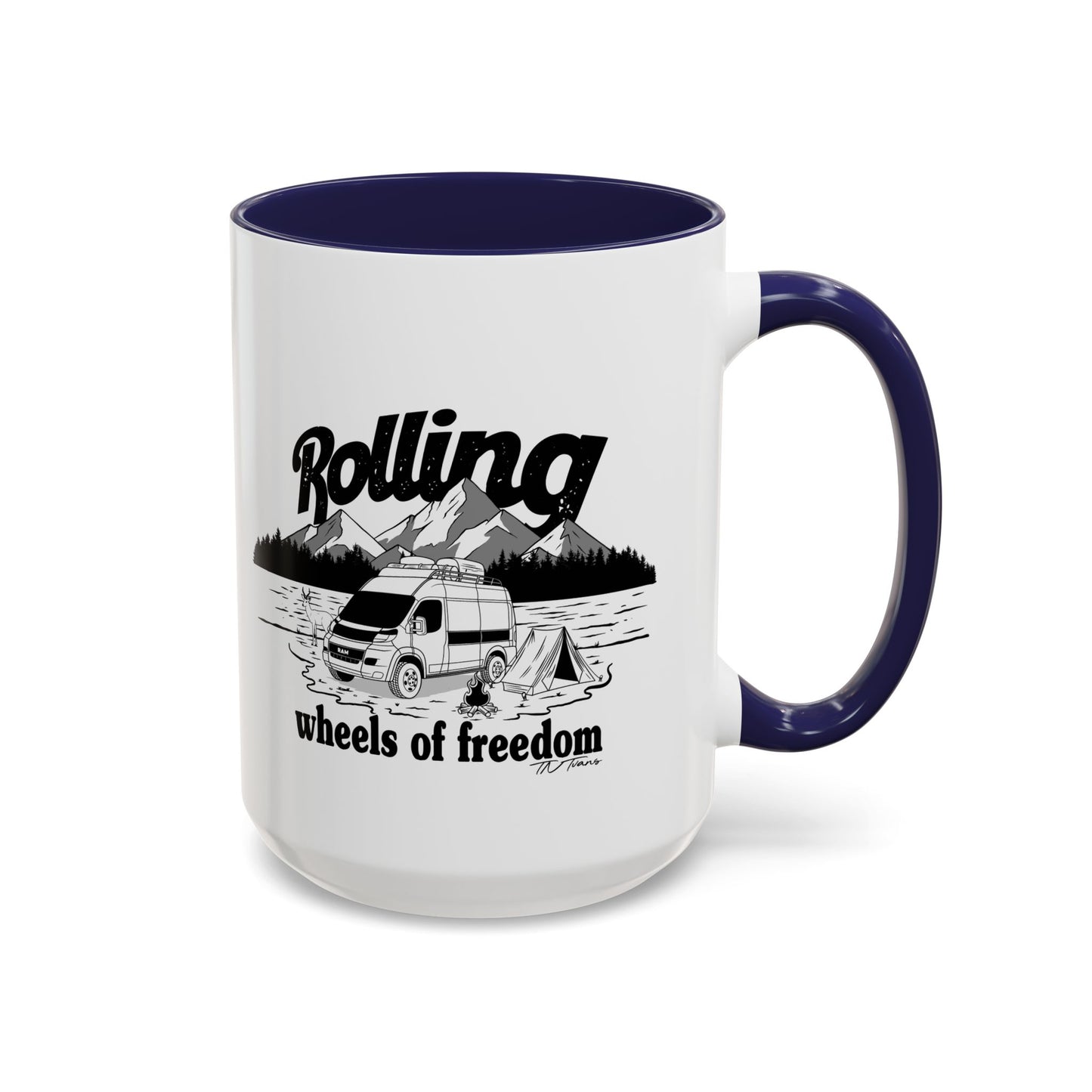 Ram ProMaster Wheels of Freedom Coffee Mug (11, 15oz)