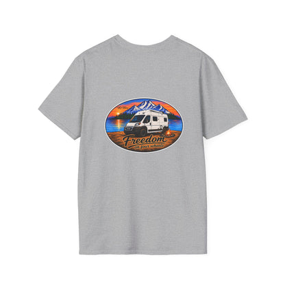 Ram ProMaster Merchandise Freedom on Four Wheels Unisex Softstyle T-Shirt