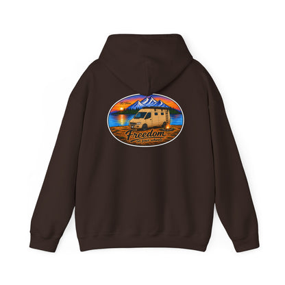 Sprinter T1N Merchandise Van Freedom on Four Wheels Unisex Heavy Blend™ Hooded Sweatshirt