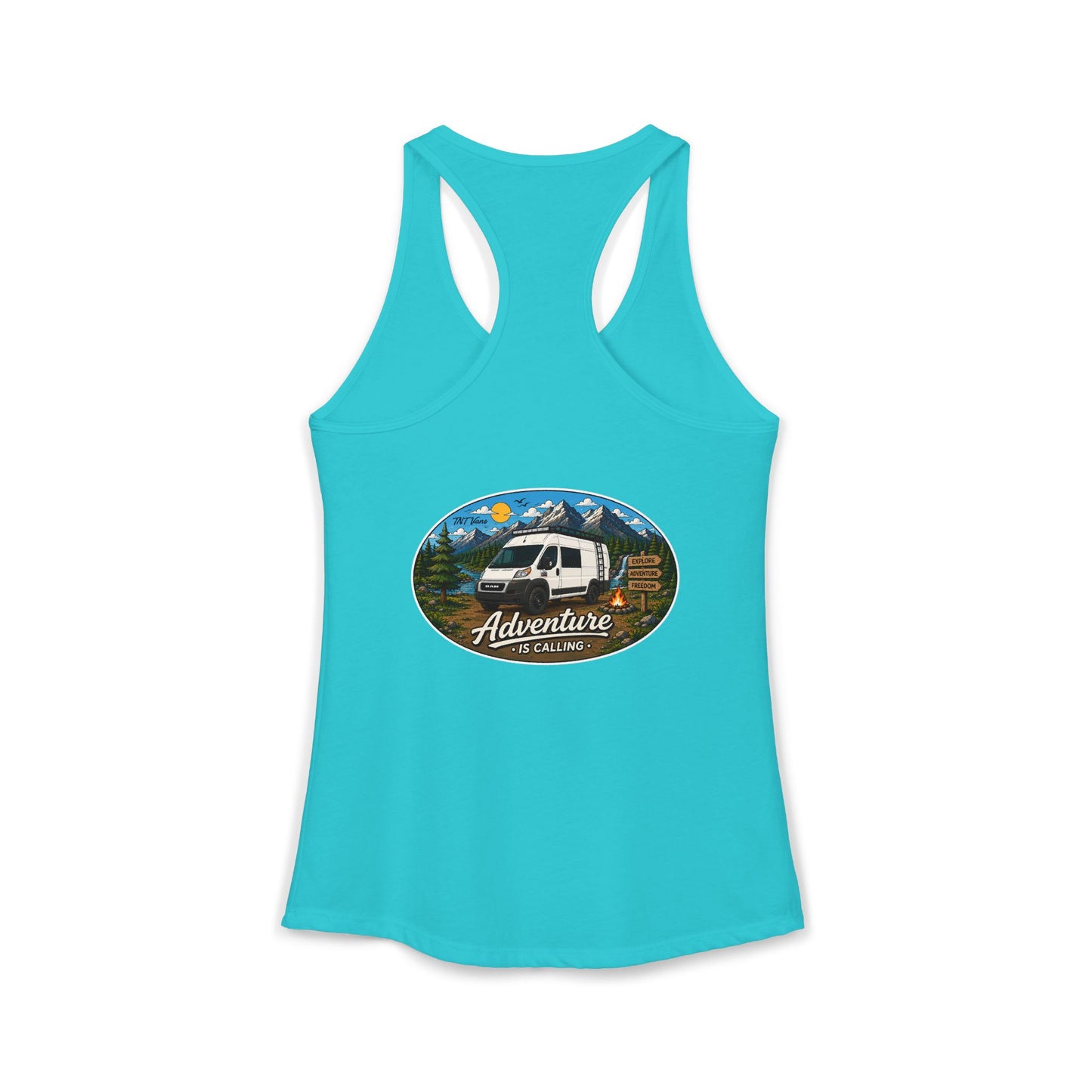 Ram ProMaster Merchandise Adventure is Calling Women's Ideal Racerback Tank