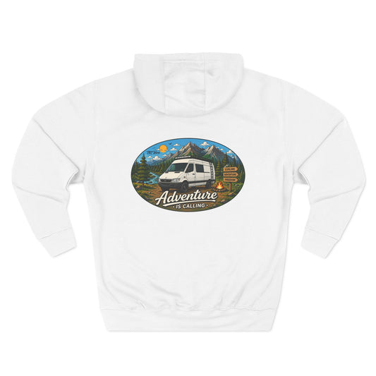 Sprinter T1N Merchandise Adventure is Calling Three-Panel Fleece Hoodie