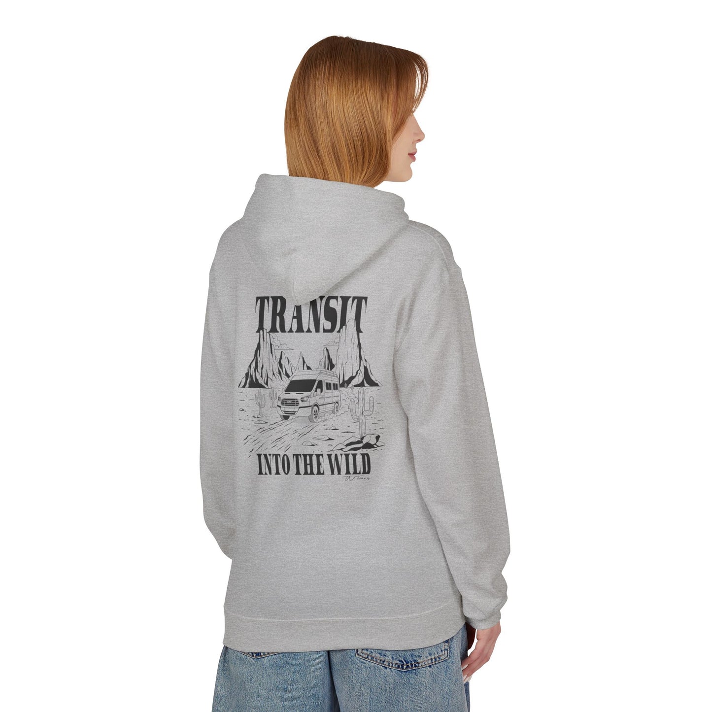 Ford Transit Merchandise Unisex Midweight Softstyle Fleece Hoodie