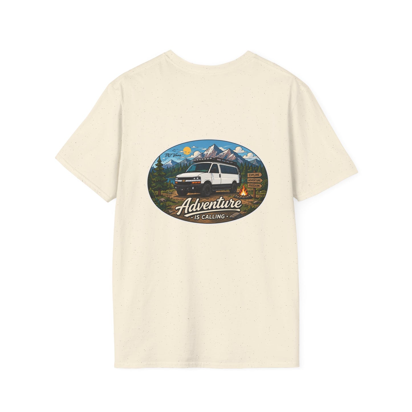 Chevy Express Merchandise Adventure is Calling Unisex Softstyle T-Shirt