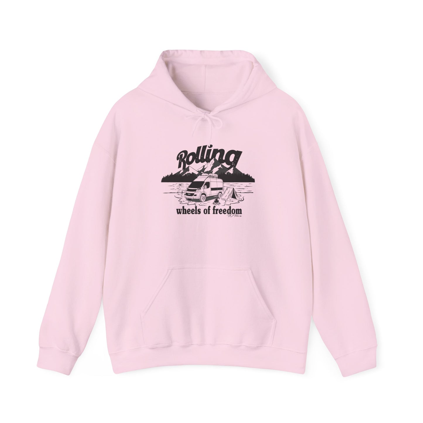 Ram ProMaster Wheels of Freedom Unisex Heavy Blend™ Hooded Sweatshirt