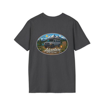 Ford Econoline Merchandise Adventure is Calling Unisex Softstyle T-Shirt