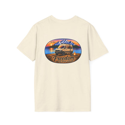 Mercedes Sprinter Freedom on Four Wheels Unisex Softstyle T-Shirt