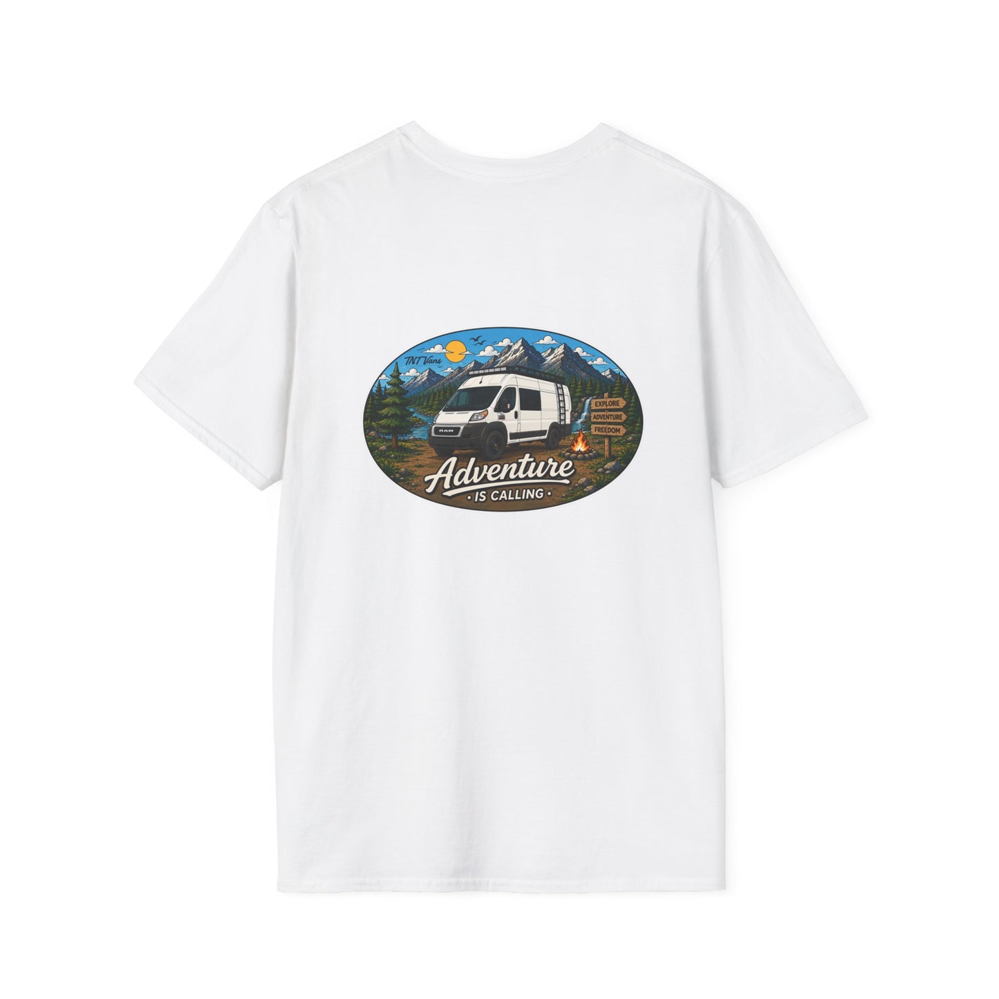 Ram ProMaster Merchandise Adventure is Calling Unisex Softstyle T-Shirt