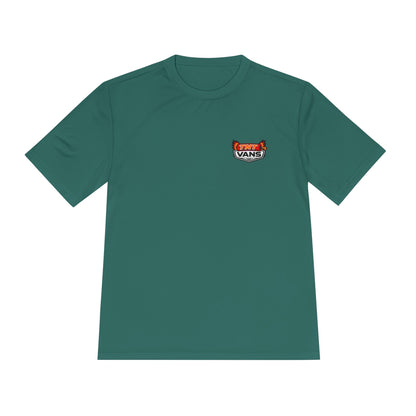 TNTvans Merchandise Built for Adventure Unisex Moisture Wicking Tee