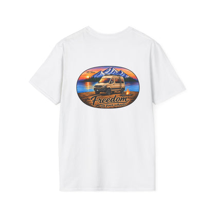 Mercedes Sprinter Freedom on Four Wheels Unisex Softstyle T-Shirt