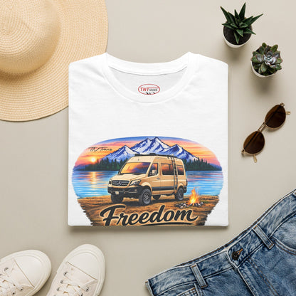 Mercedes Sprinter Van T-Shirt Freedom on Four Wheels