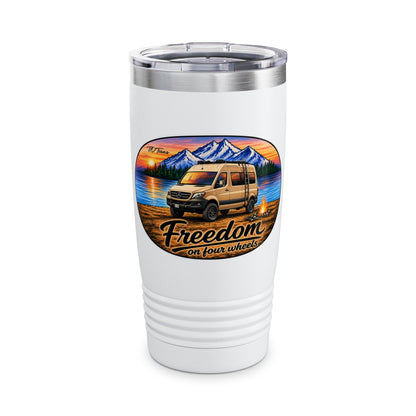 Mercedes Sprinter Freedom on Four Wheels Ringneck Tumbler, 20oz