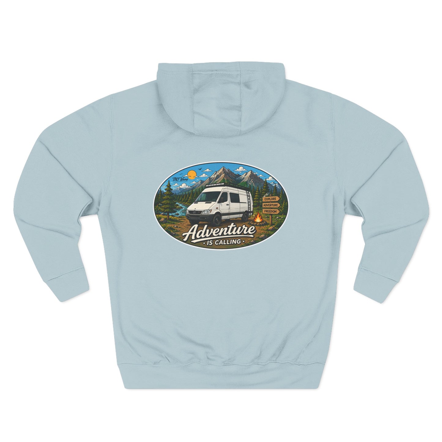 Sprinter T1N Merchandise Adventure is Calling Three-Panel Fleece Hoodie