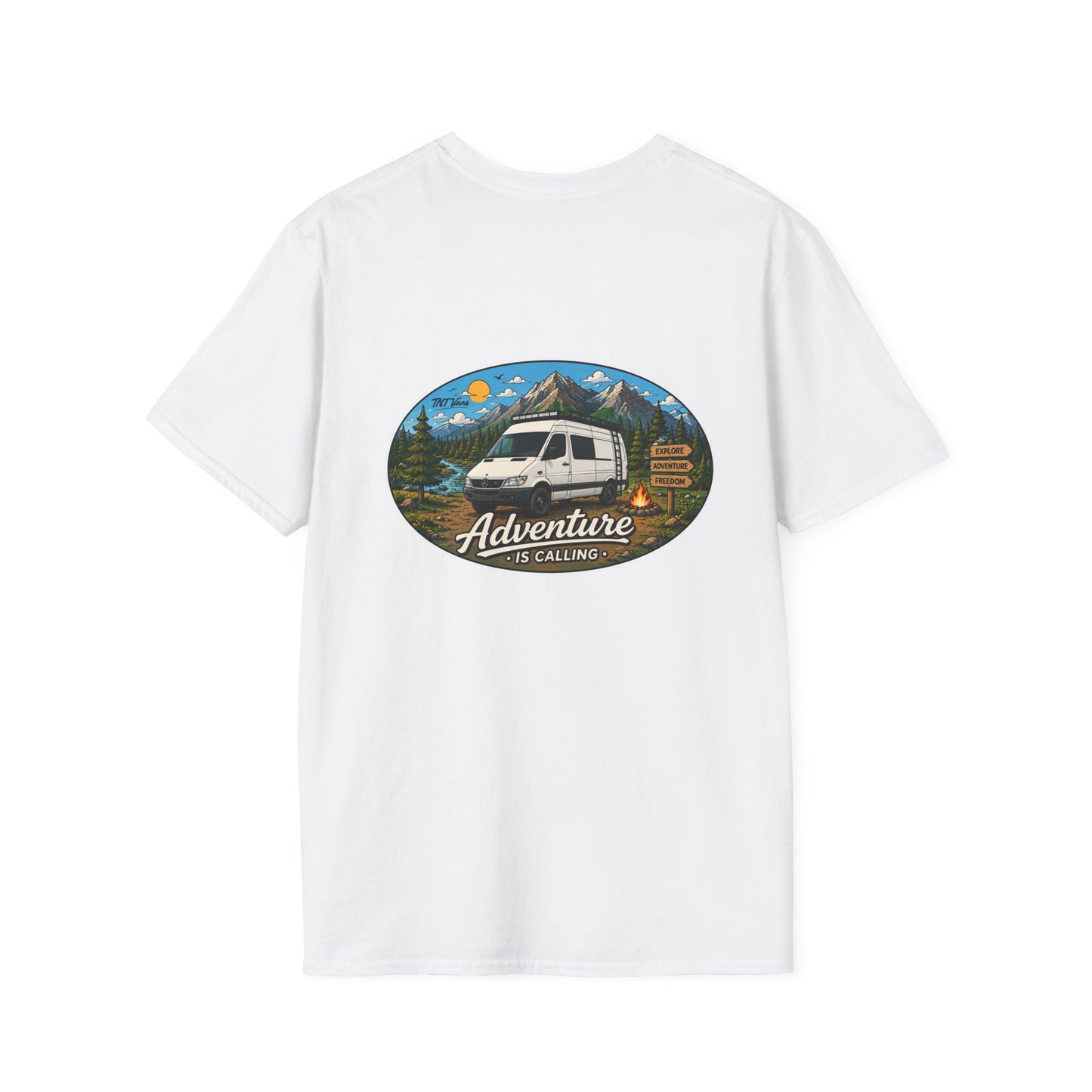 Sprinter T1N Merchandise Adventure is Calling Unisex Softstyle T-Shirt