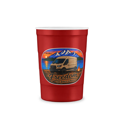 Ford Transit Merchandise Freedom on Four Wheels Recyclable Steel Cup
