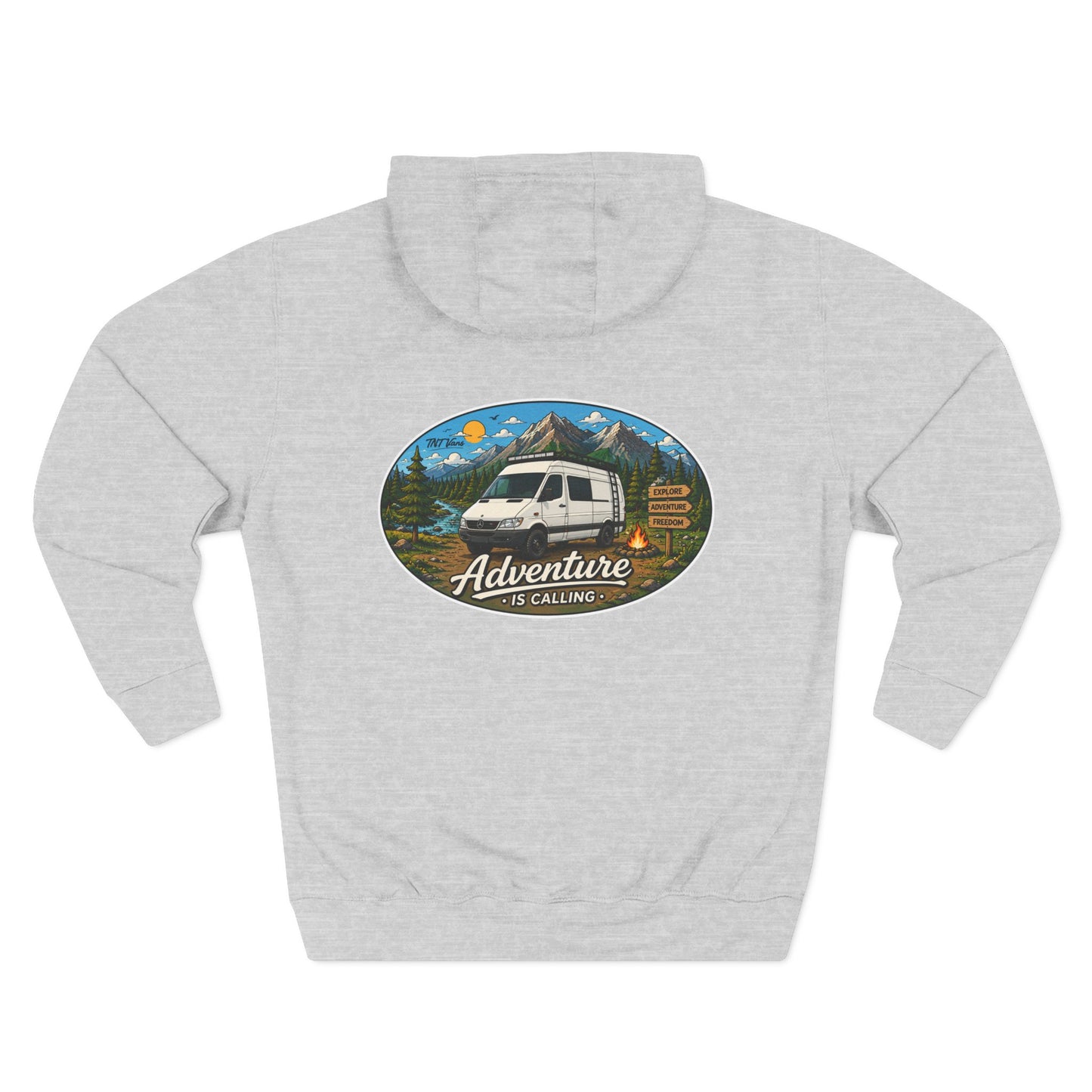 Sprinter T1N Merchandise Adventure is Calling Three-Panel Fleece Hoodie