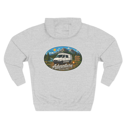 Sprinter T1N Merchandise Adventure is Calling Three-Panel Fleece Hoodie