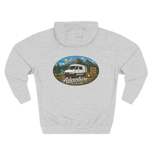 Sprinter T1N Merchandise Adventure is Calling Three-Panel Fleece Hoodie