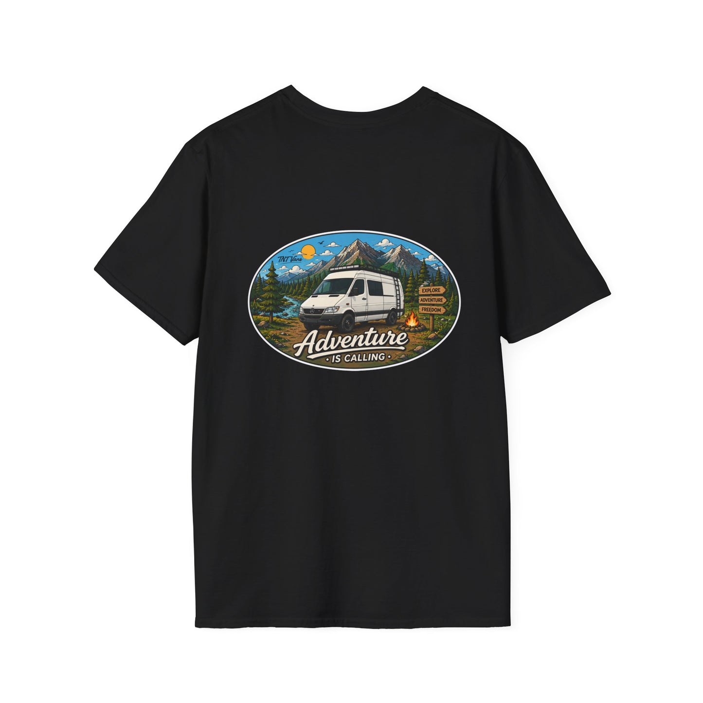 Sprinter T1N Merchandise Adventure is Calling Unisex Softstyle T-Shirt
