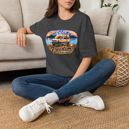 Mercedes Sprinter Van T-Shirt Freedom on Four Wheels